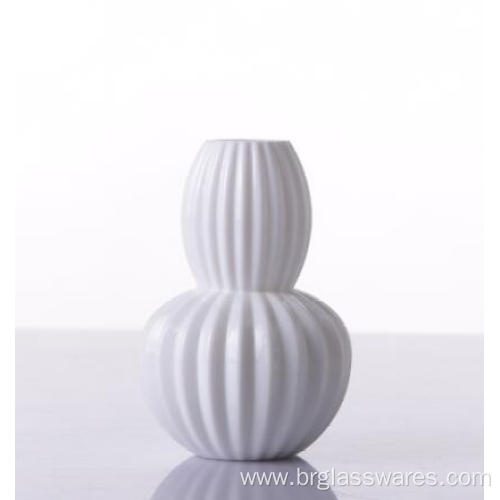 Blown Decorative Colored Glass Vase